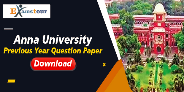 Anna University Previous Year Question Paper Download